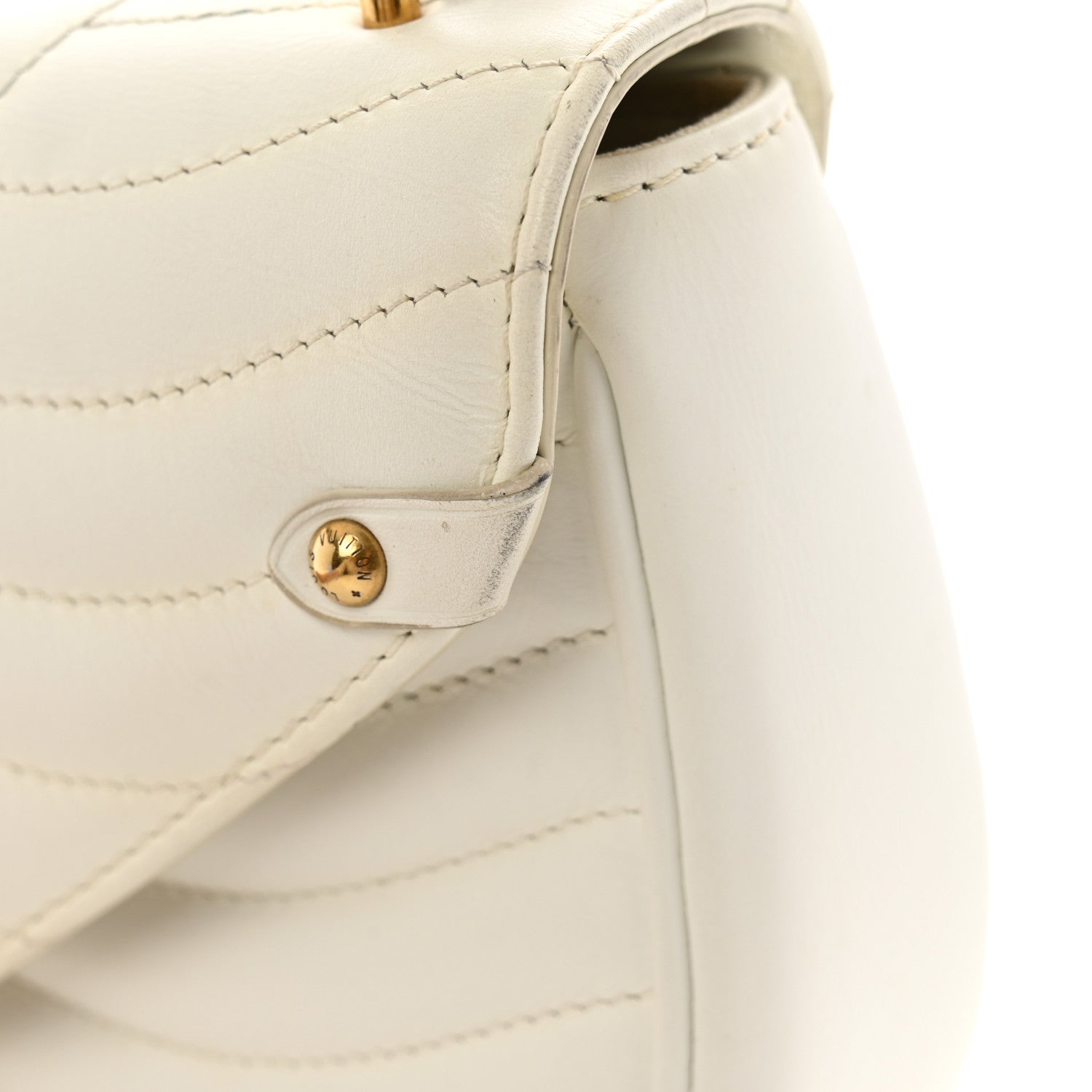 Louis Vuitton Calfskin New Wave Chain PM White 11 of 16