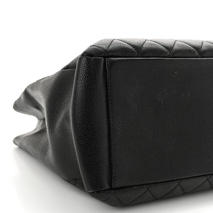 Chanel Caviar Quilted Grand Shopping Tote GST Black 9 of 10