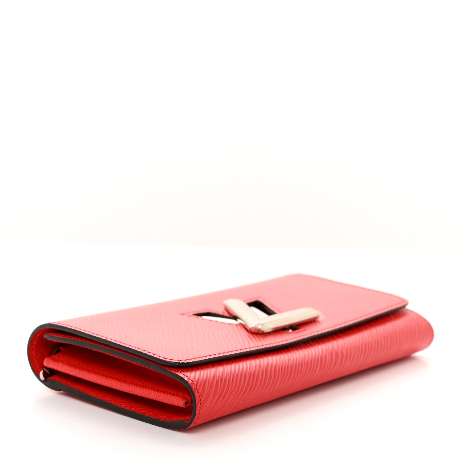 Louis Vuitton Epi Twist Wallet Coquelicot 4 of 9