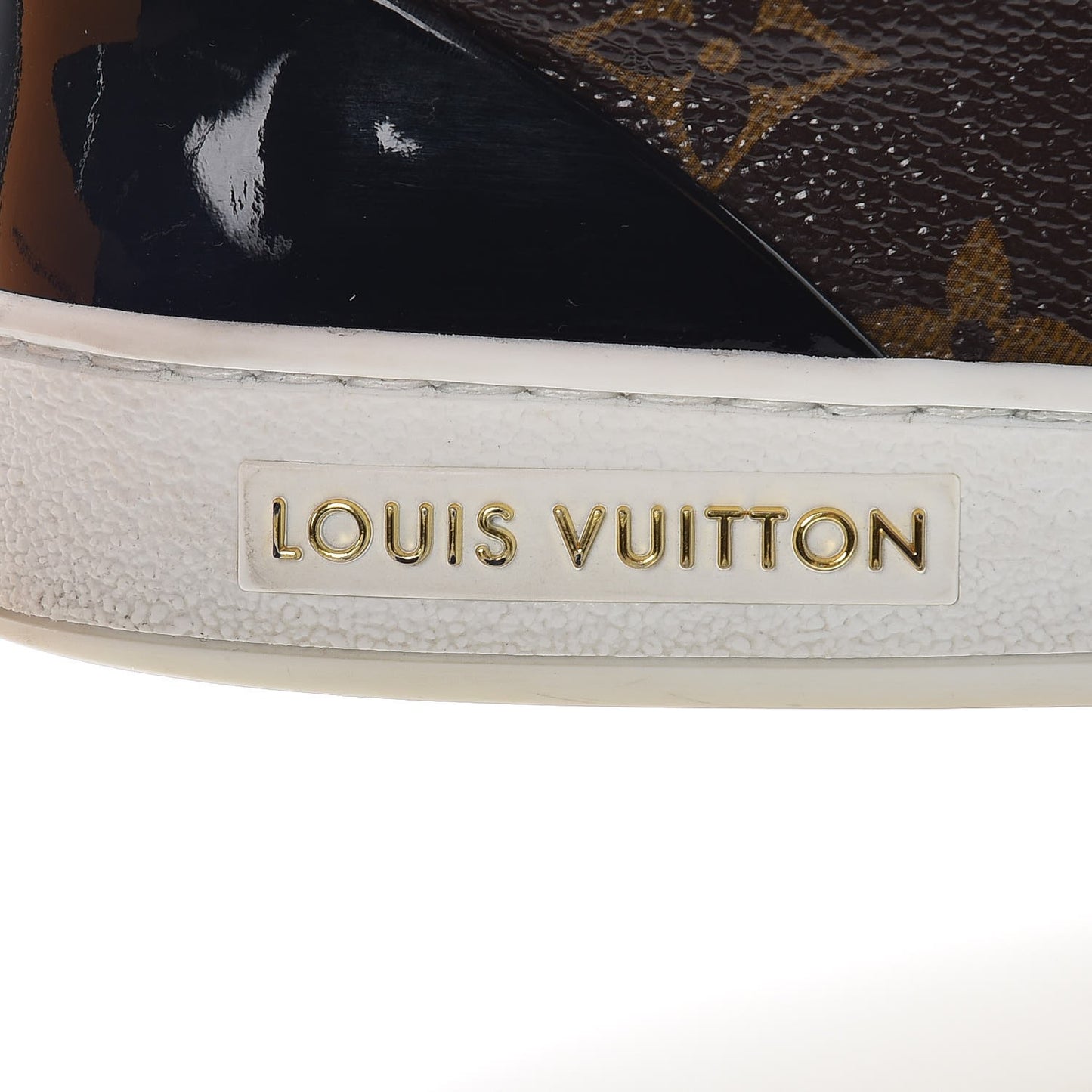 Patent Monogram Frontrow Sneakers 38