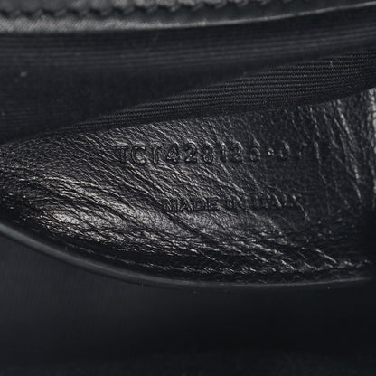 Saint Laurent Calfskin Tri-Quilt Monogram Medium College Bag Black 7 of 9
