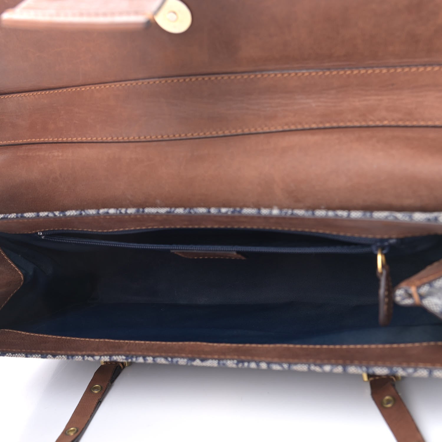 Christian Dior Monogram Street Chic Shoulder Bag Blue 4 of 14
