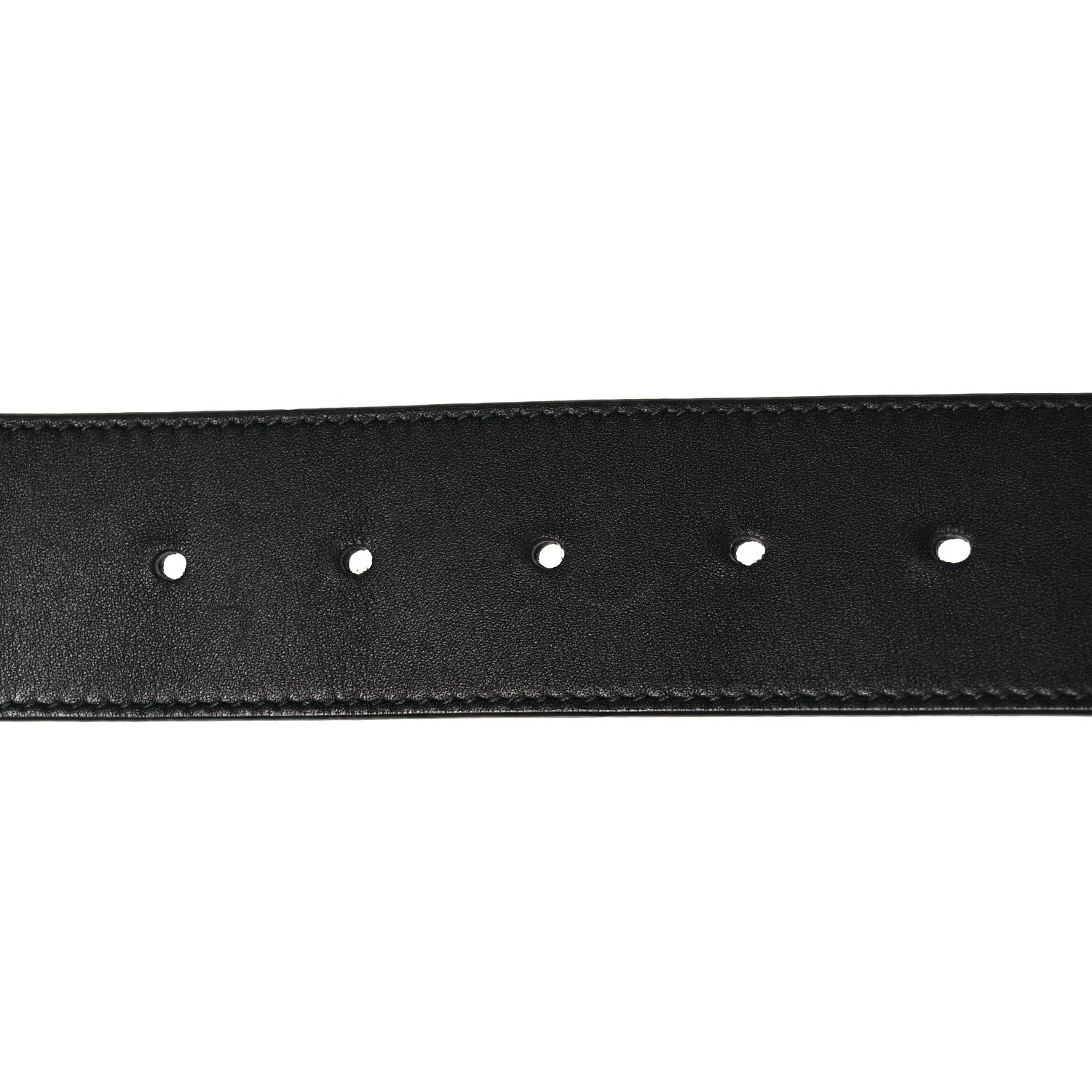 Gucci Calfskin Double G 40mm Belt 80 32 Black 4 of 7