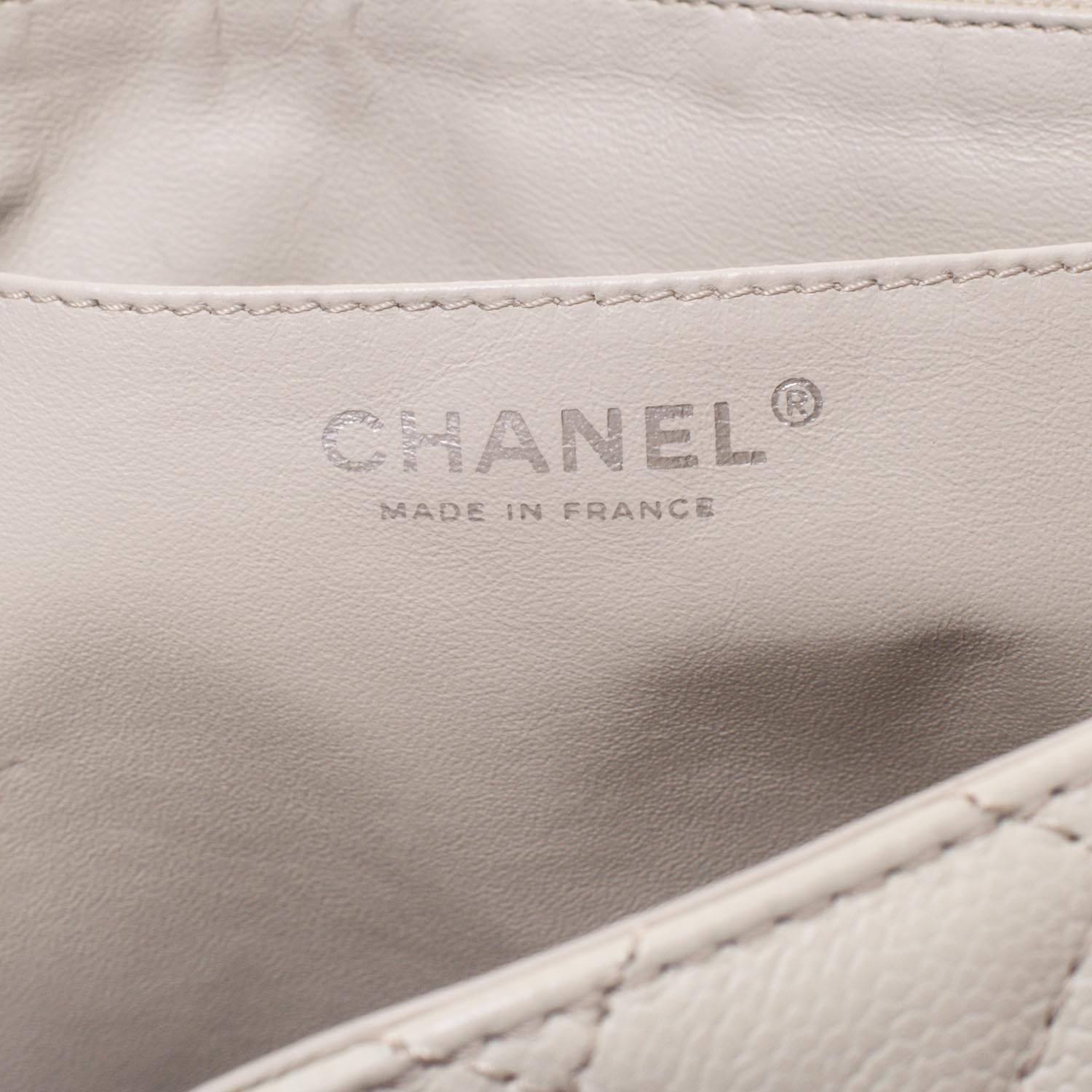 Chanel Washed Caviar Maxi Flap 6 of 9