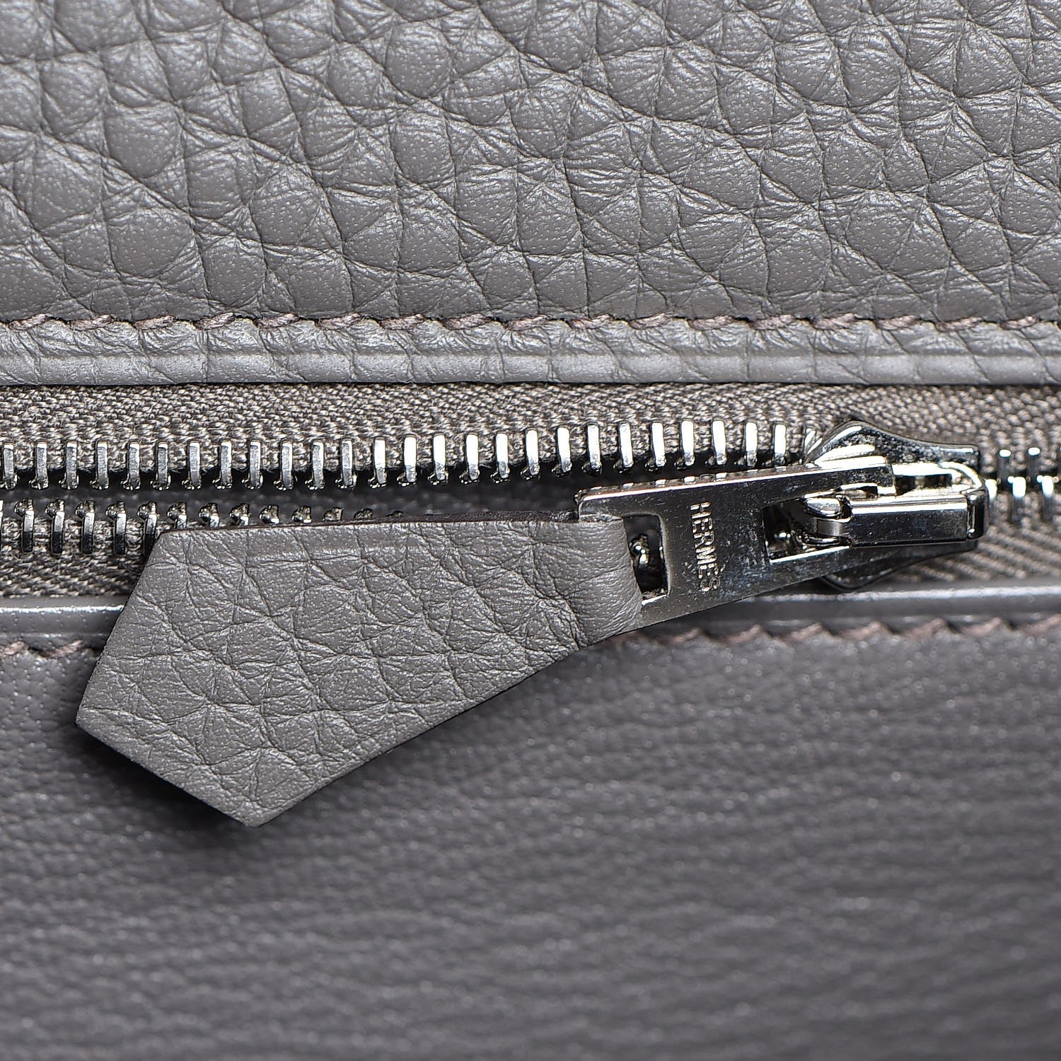 Hermes Taurillon Clemence Kelly Retourne 35 Etain 33 of 40
