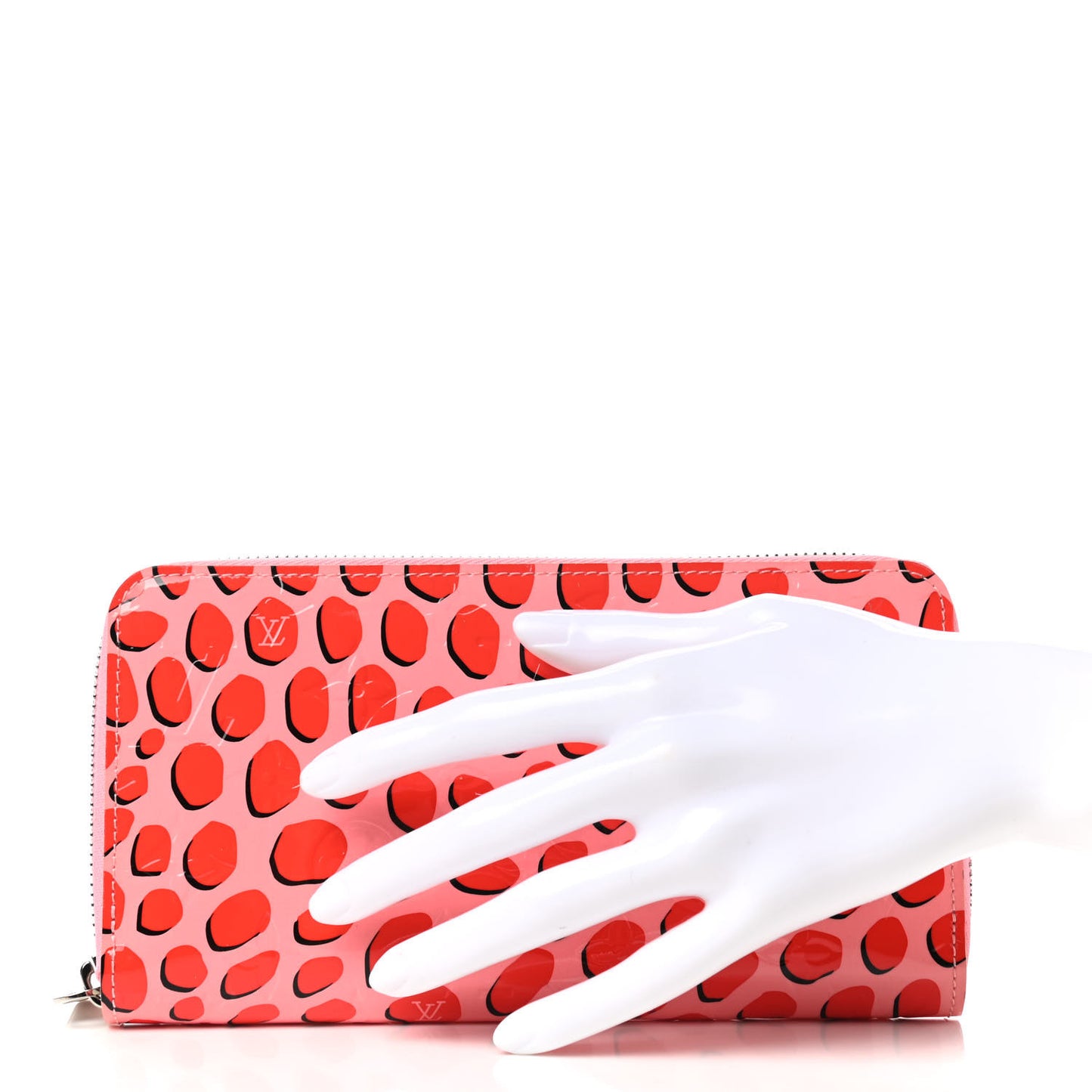 Vernis Jungle Dots Zippy Wallet Sugar Pink Poppy