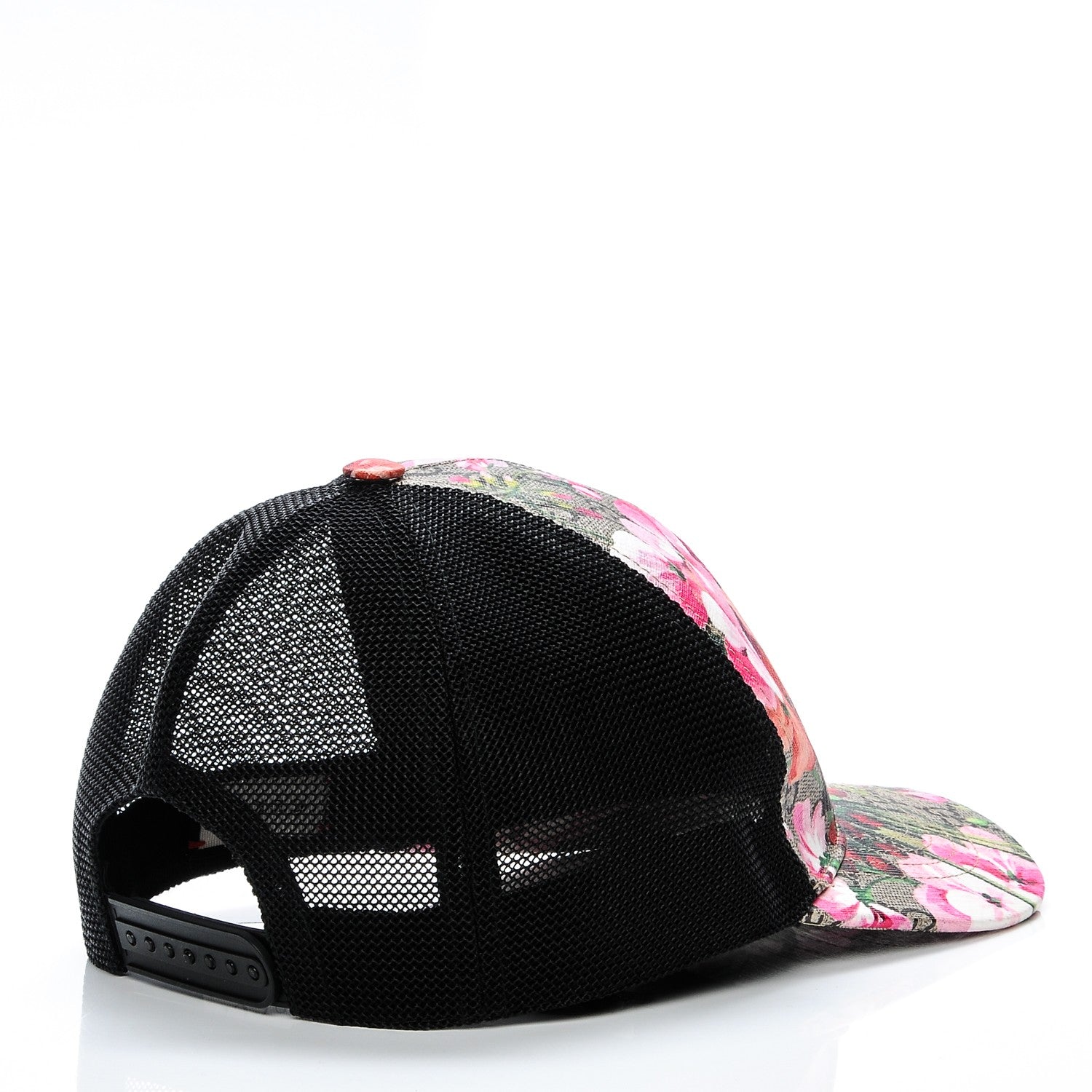 Gucci GG Supreme Monogram Blooms Baseball Hat M Beige Multicolor 3 of 12