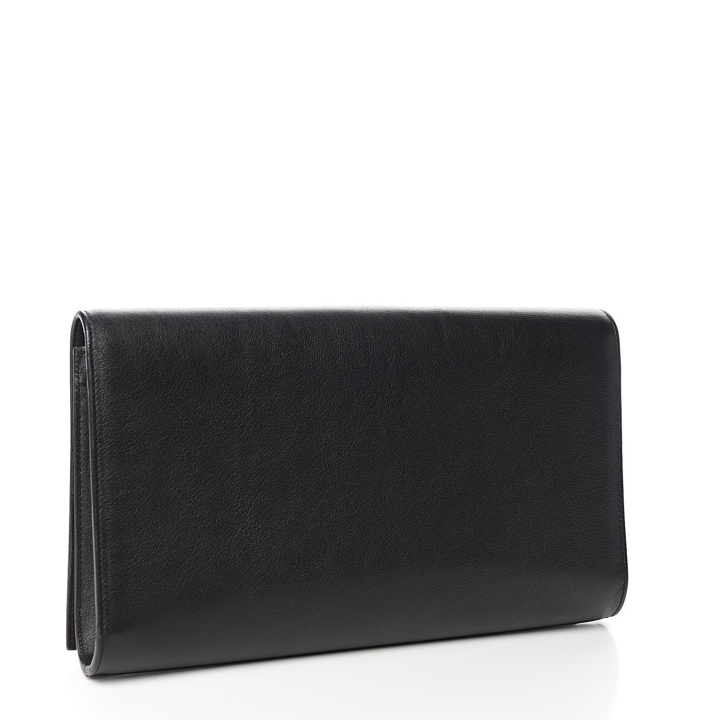 Calfskin Monogram Large Belle De Jour Clutch Black
