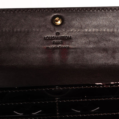 Louis Vuitton Vernis Sarah Wallet Amarante 6 of 8