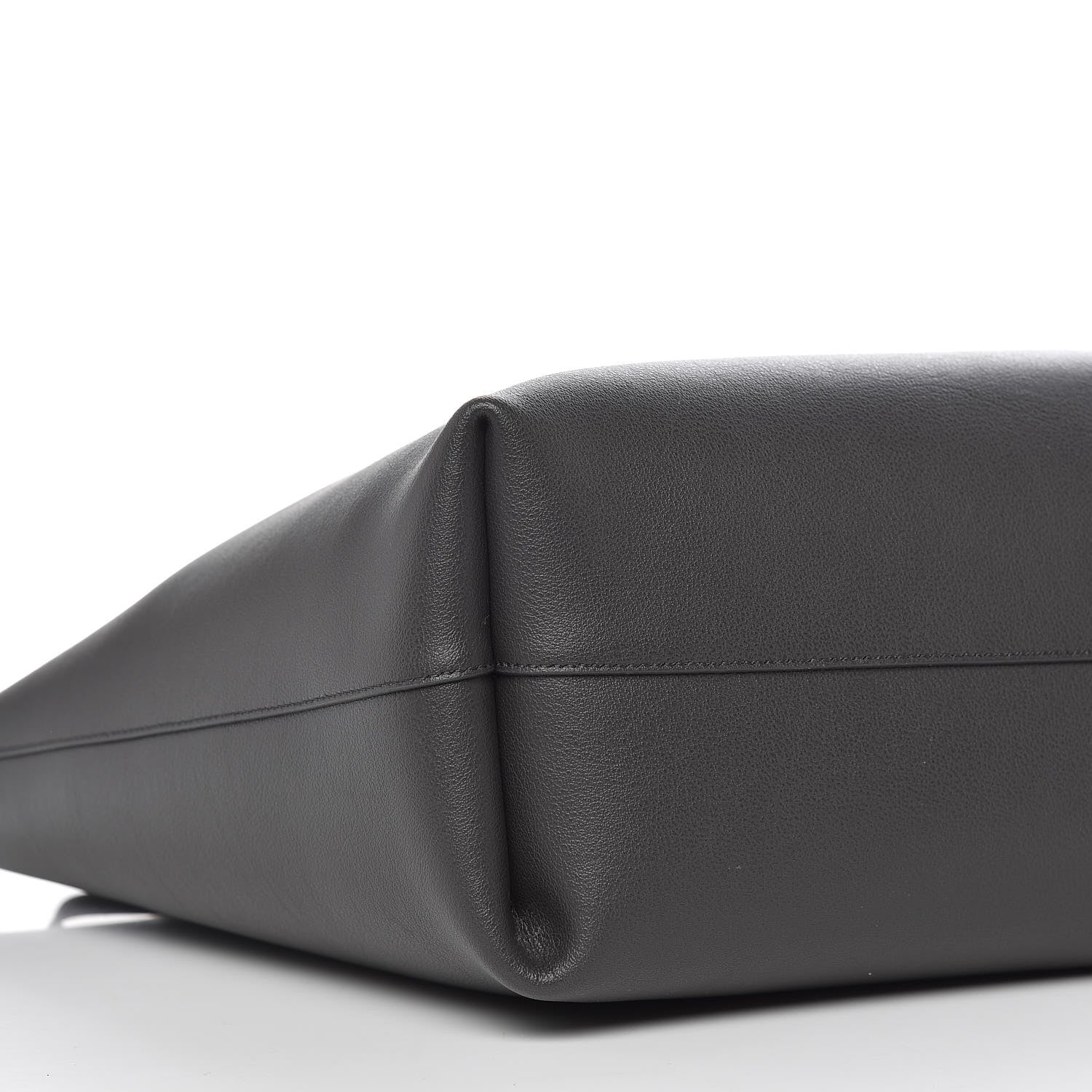 Saint Laurent Calfskin Large Shopping Tote Asphalt 10 of 11