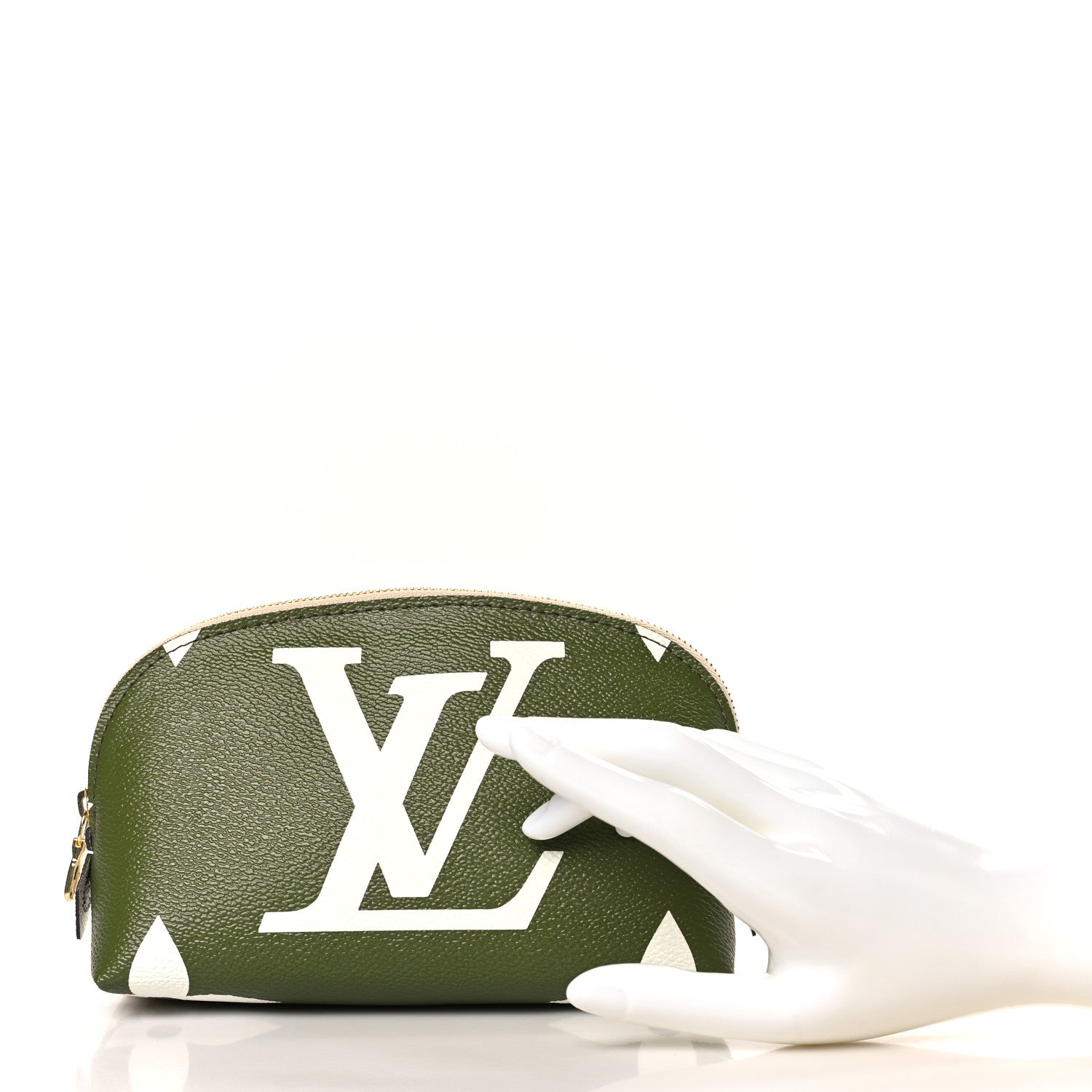 Louis Vuitton Monogram Giant Cosmetic Pouch Kaki 2 of 8