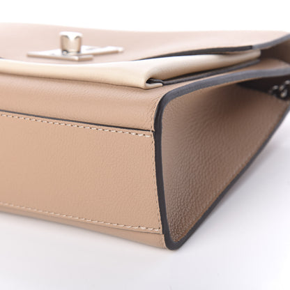 Louis Vuitton Soft Calfskin Mylockme Chain Bag BB Papyrus Creme 6 of 9