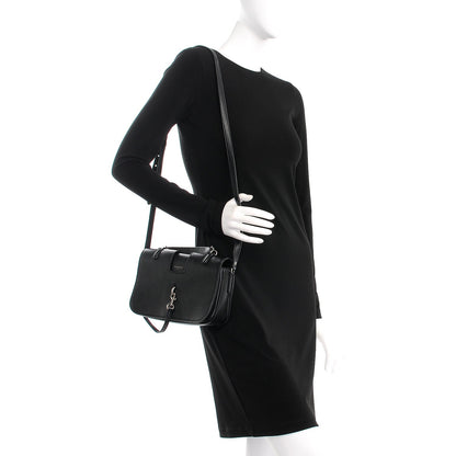 Saint Laurent Lambskin Medium Charlotte Messenger Bag Black 2 of 8