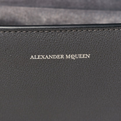 Alexander McQueen Calfskin Medium Insignia Flap Grey 6 of 8