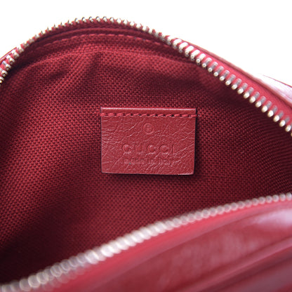 Gucci Fluffy Calfskin Mini Morpheus Belt Bag Red 5 of 10