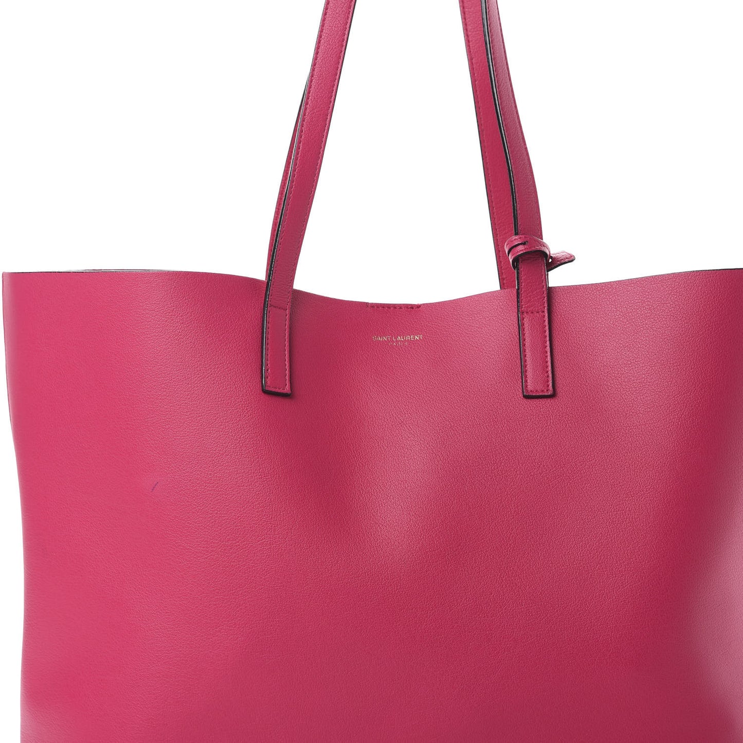 Calfskin Large Shopping Tote Fuchsia