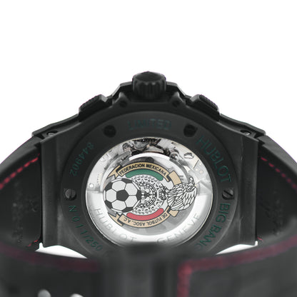 Hublot Ceramic Alligator 44mm Big Bang AeroBang Limited Edition "Mexico" Automatic Watch Black 310.CI.1190.GR.FMF10 4 of 4