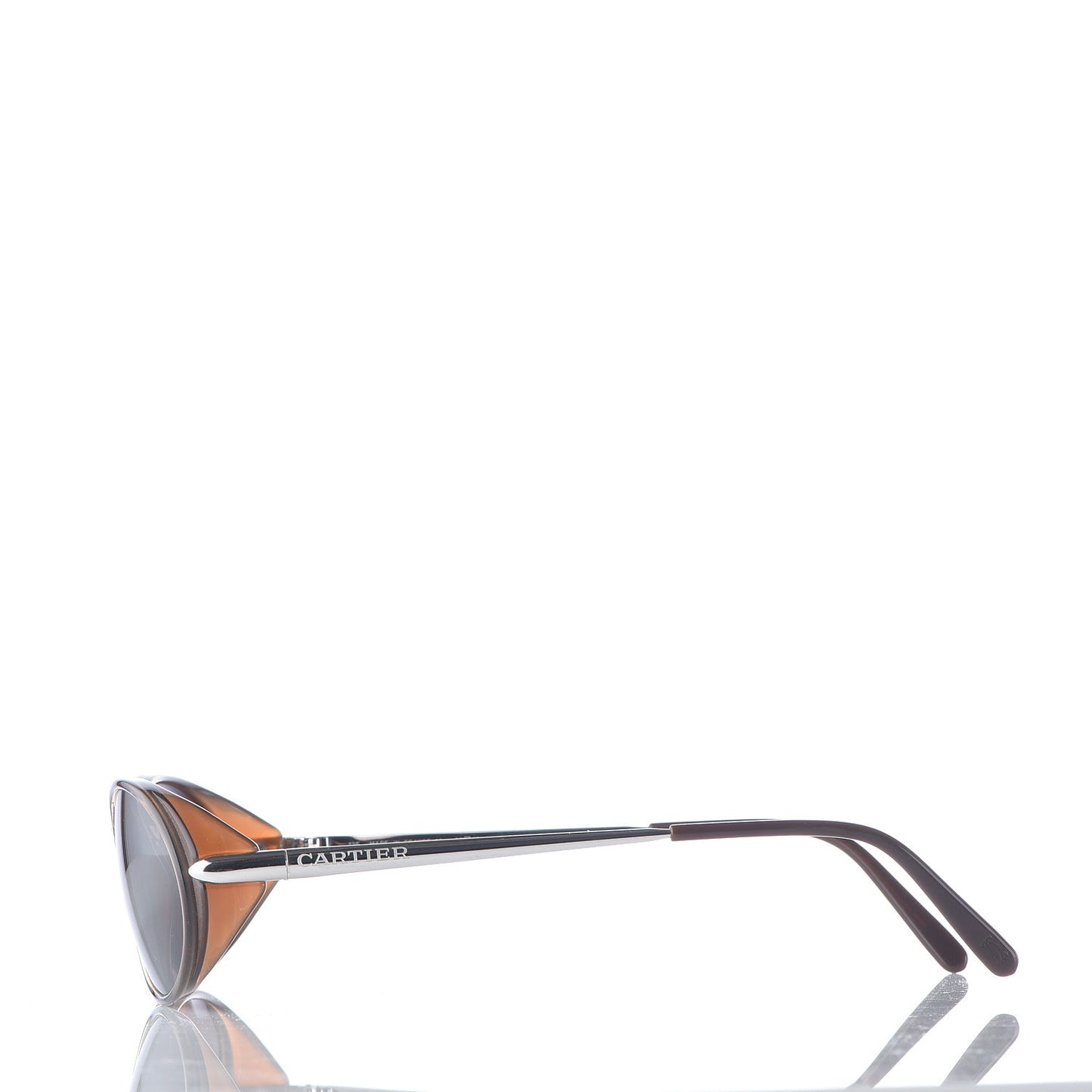 Aspen Oval Sunglasses T8200421 Brown