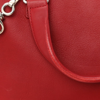 Balenciaga Veau Soyeux Small Tool Satchel Rouge Groseille 20 of 20