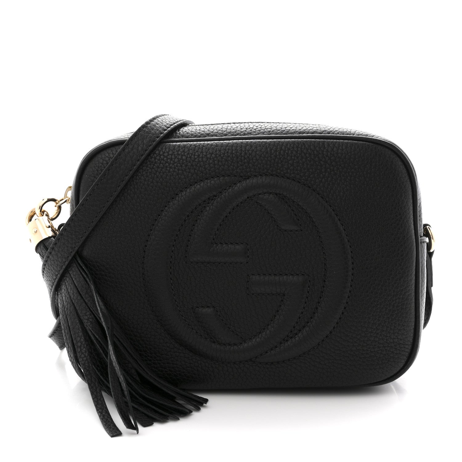 Gucci Pebbled Calfskin Small Soho Disco Bag Black 1 of 10