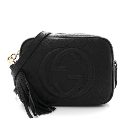 Gucci Pebbled Calfskin Small Soho Disco Bag Black 1 of 10