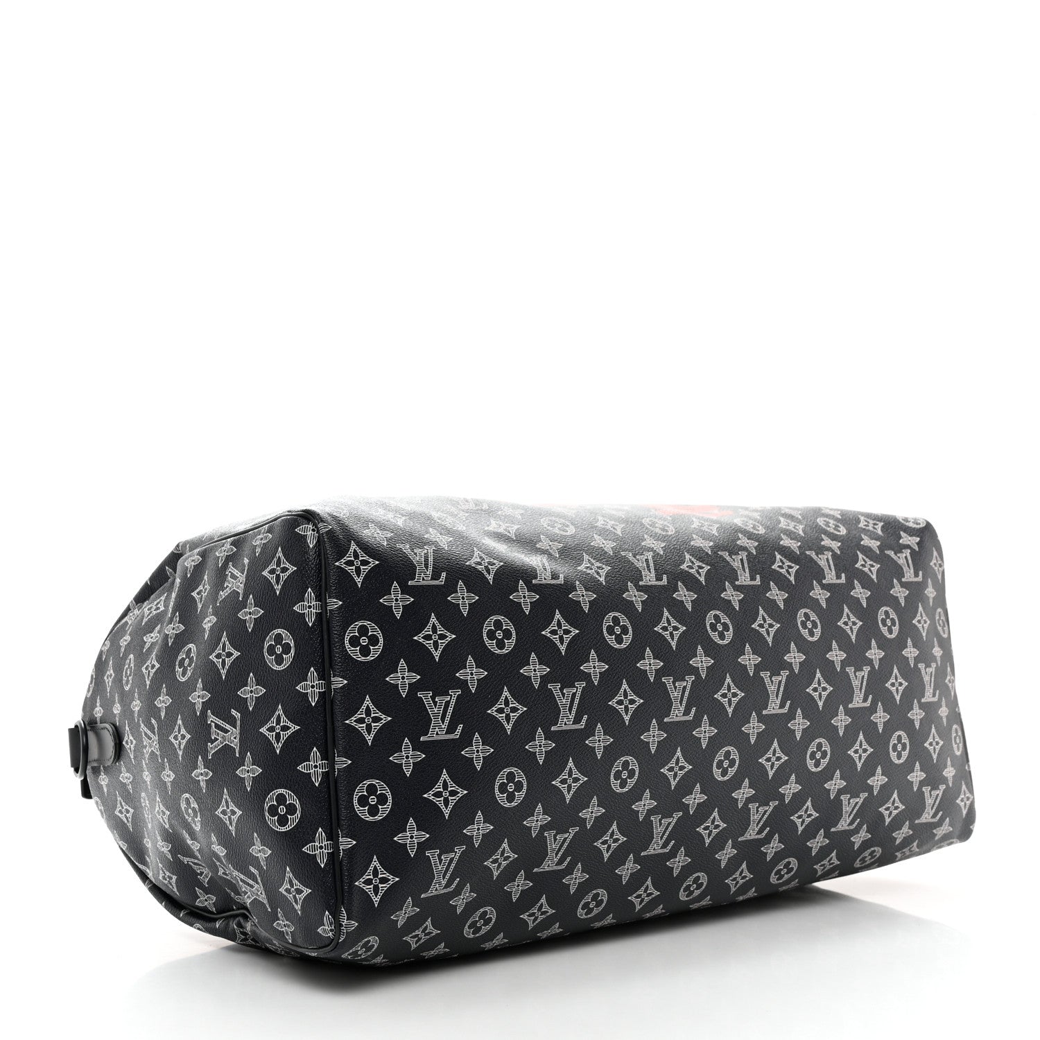 Louis Vuitton Monogram Upside Down Keepall Bandouliere 50 Ink 3 of 11