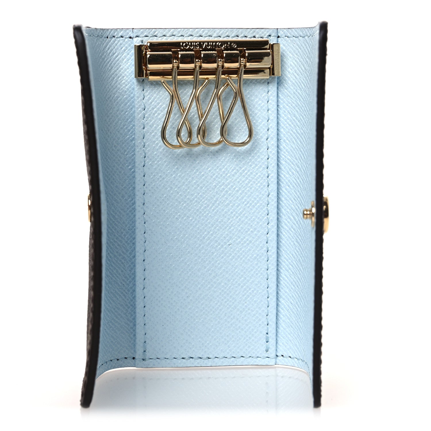Louis Vuitton Monogram 4 Key Multicles Holder Blue 5 of 8
