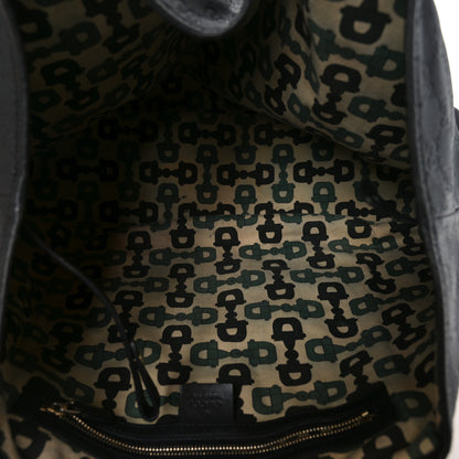 Gucci Guccissima Medium Pelham Shoulder Bag Black 5 of 11
