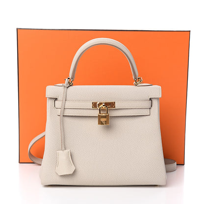 Hermes Togo Kelly Retourne 25 Beton 39 of 39