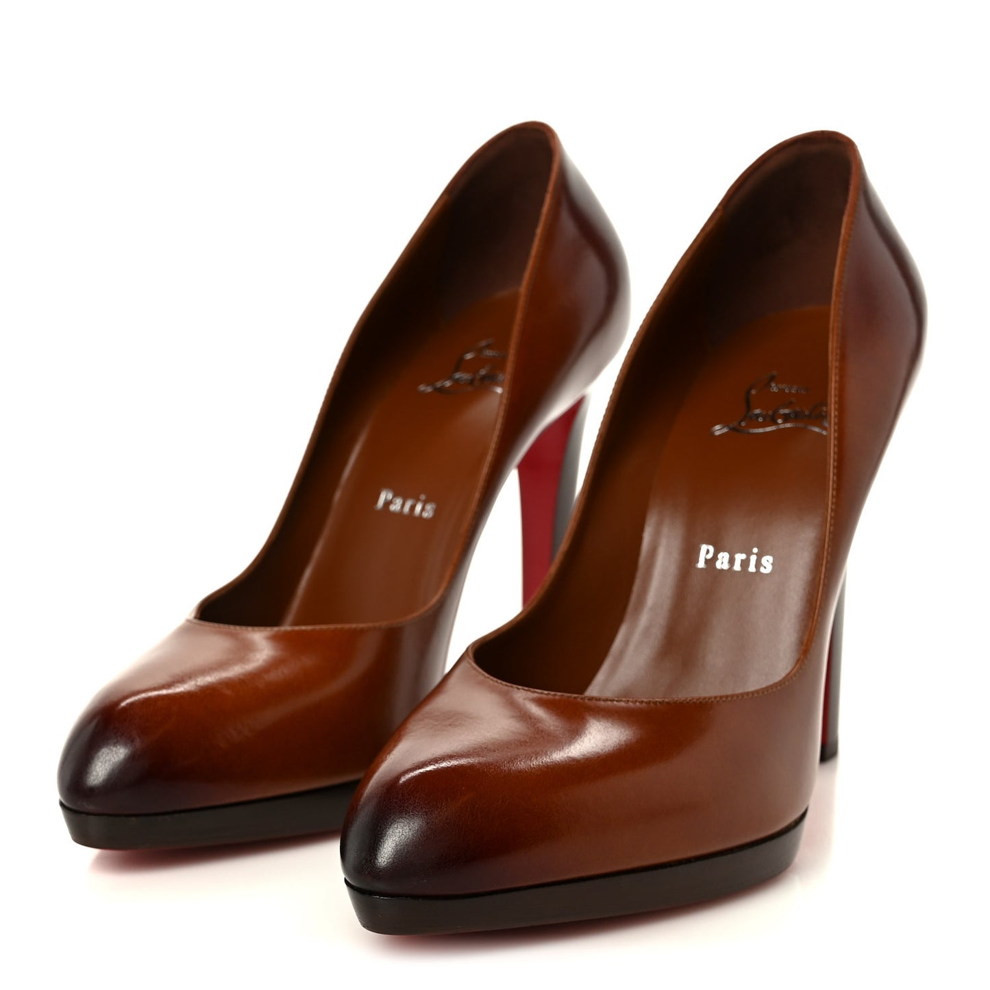 Calfskin Degrade Fannylove Alta 120 Pumps 40 Carmine