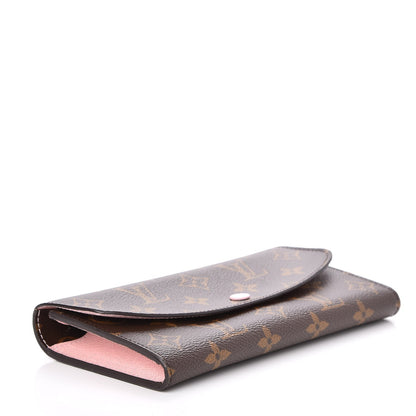 Louis Vuitton Monogram Emilie Wallet Rose Ballerine 4 of 7