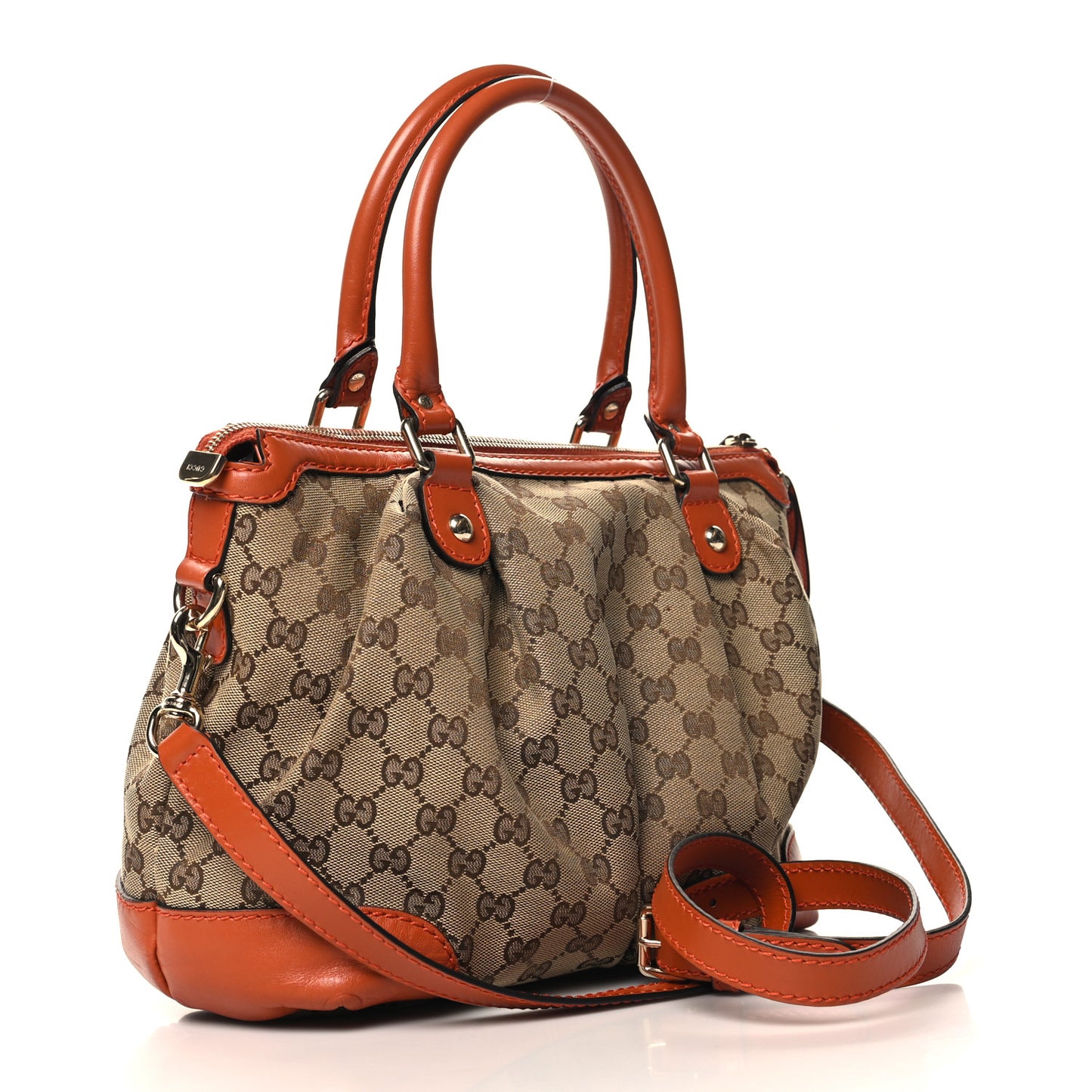 Monogram Medium Sukey Top Handle Orange