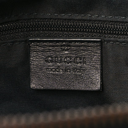Gucci Monogram Carry On Duffle Bag Black 6 of 10