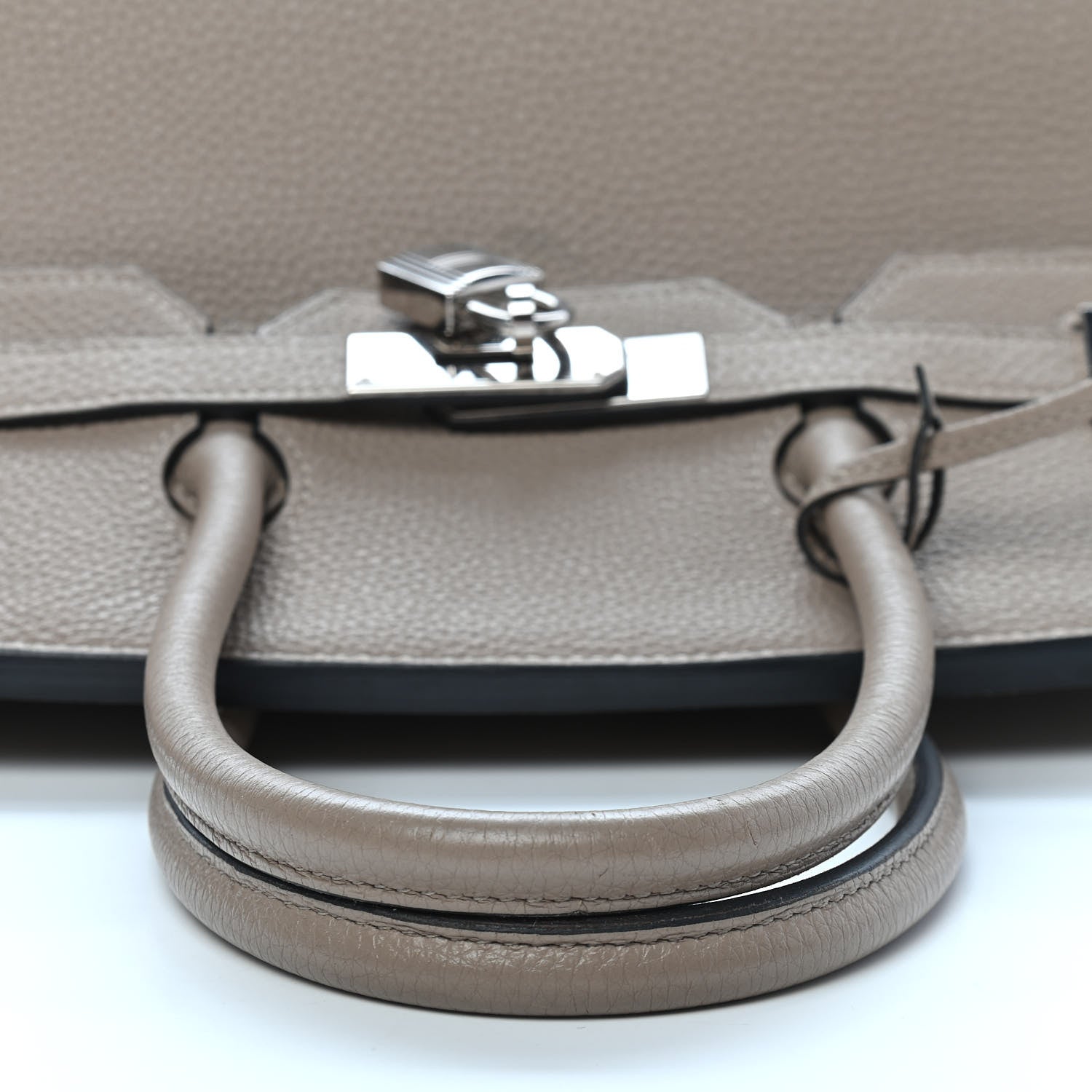 Hermes Taurillon Clemence Birkin 35 Gris Tourterelle 12 of 33