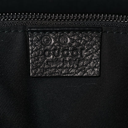Gucci Nylon Monogram Travel Hobo Black 6 of 15