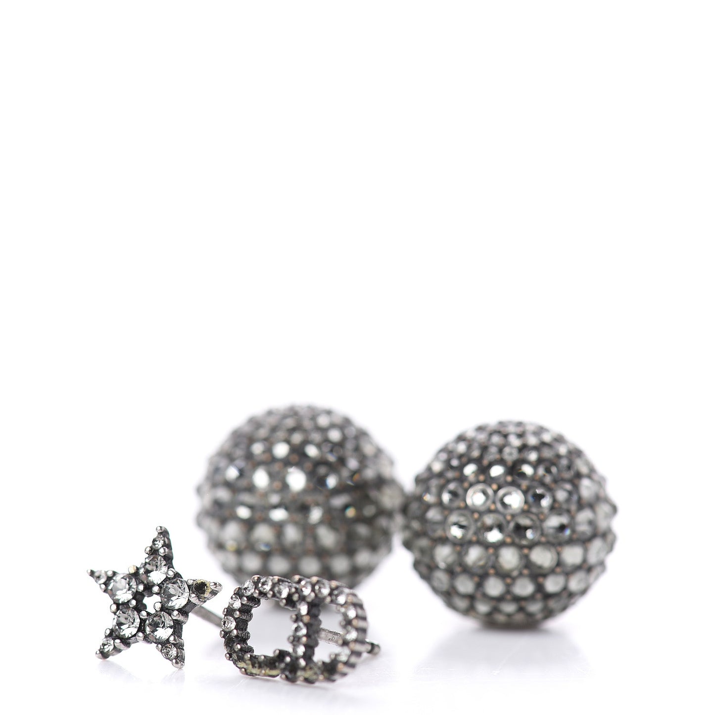 Crystal Star CD Mise En Dior Tribal Earrings