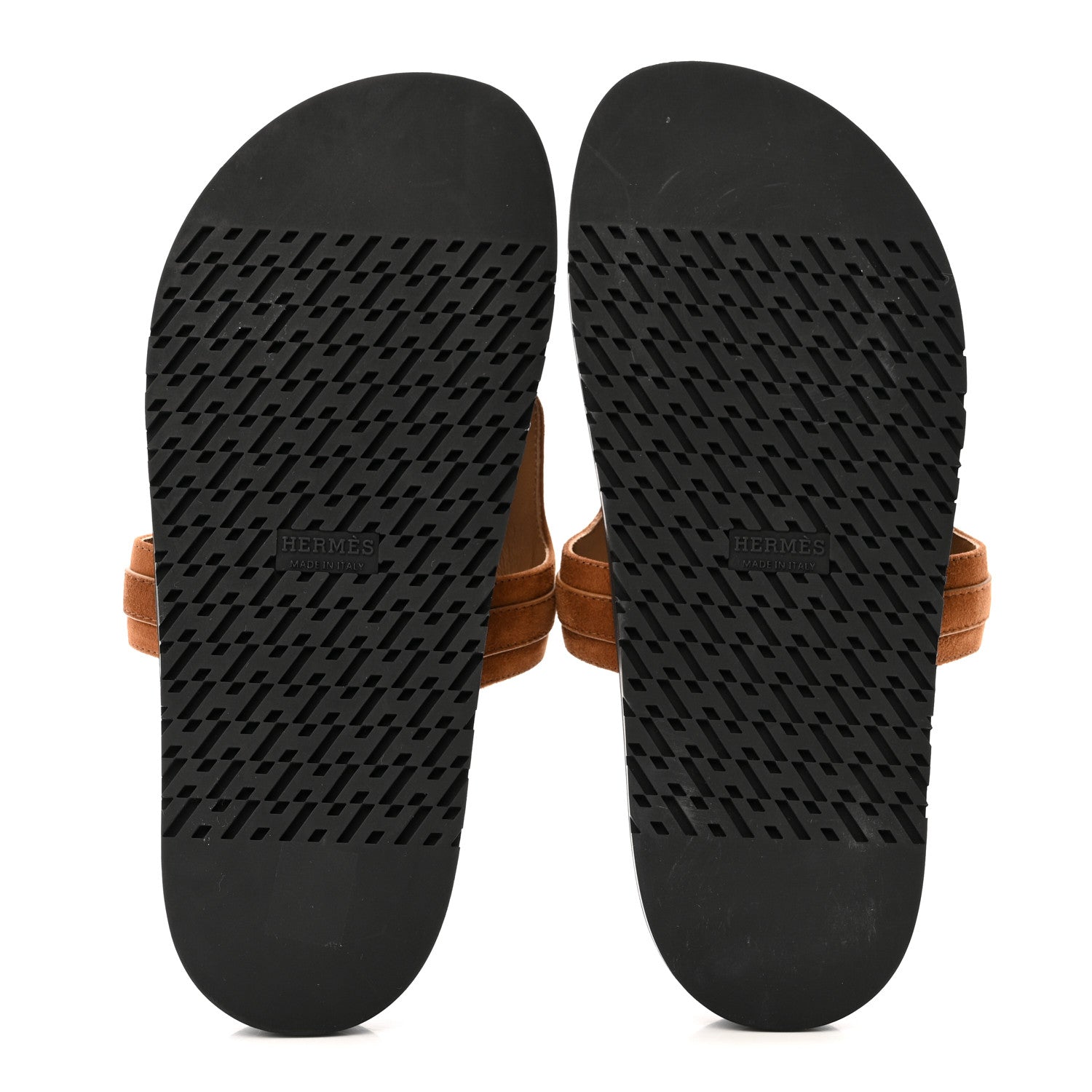 Hermes Suede Goatskin Womens Empire Sandals 39 Gold 6 of 10