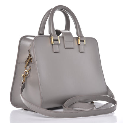 Saint Laurent Calfskin Monogram Baby Cabas Fog 3 of 7