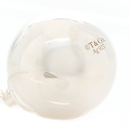 Tiffany Sterling Silver 19mm HardWear Ball Pendant Necklace 5 of 5