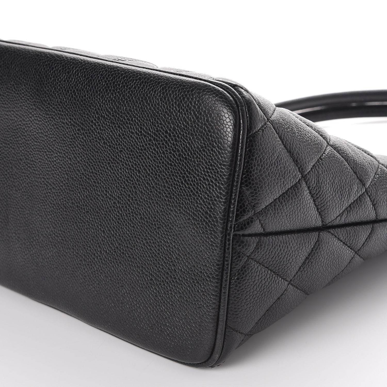 Chanel Caviar Quilted Medallion Tote Black 9 of 10