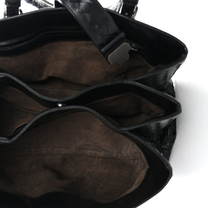 Bottega Veneta Light Calf Intrecciato Small Roma Black 5 of 10
