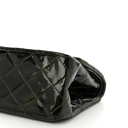 Chanel Patent Quilted 2.55 Reissue 226 Flap Green 10 of 10