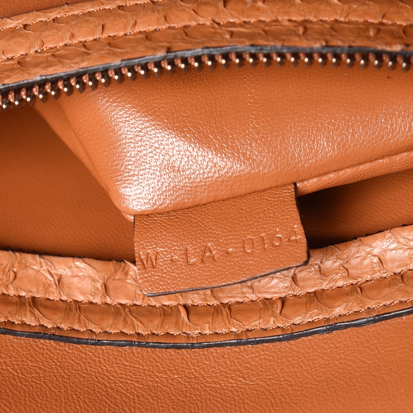Python Medium Phantom Luggage Light Copper