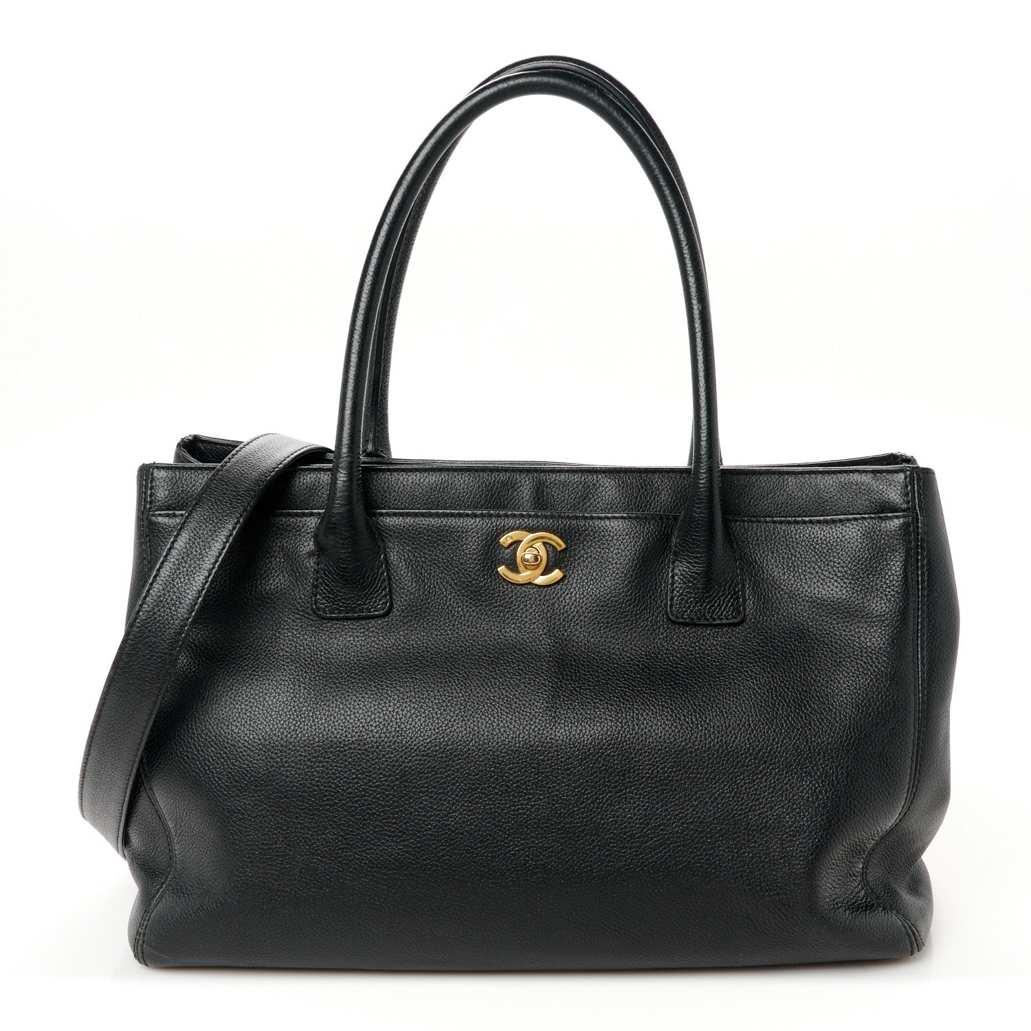 Chanel Caviar Cerf Executive Shopper Tote Black 1 of 18