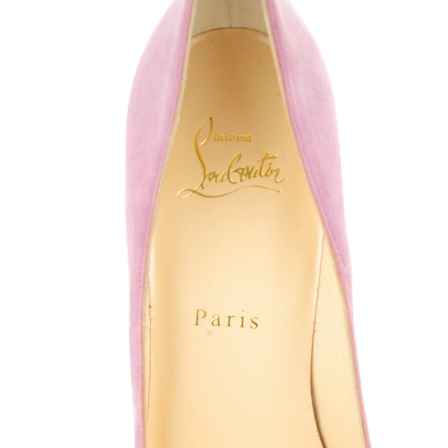 Christian Louboutin Suede So Kate 120 Pumps 38.5 Rosette 7 of 8