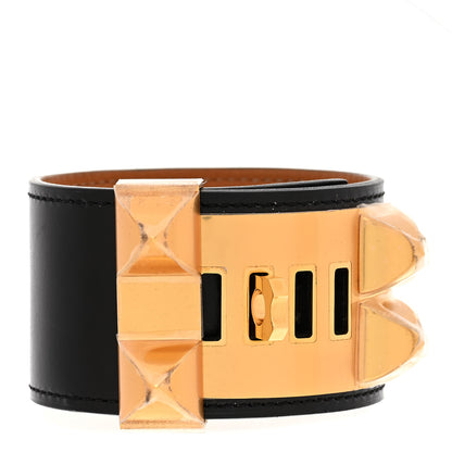 Hermes Box Collier De Chien CDC Bracelet T3 Black 3 of 6