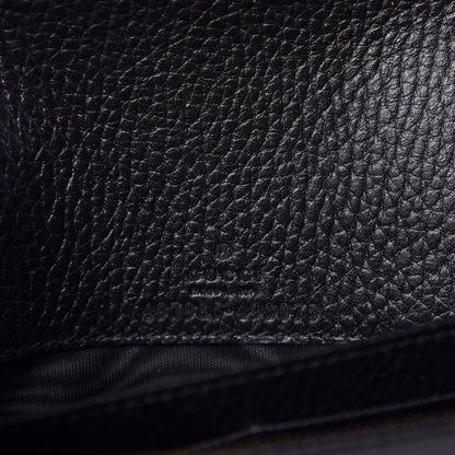 Gucci Calfskin Mini GG Marmont Chain Wallet Black 5 of 9