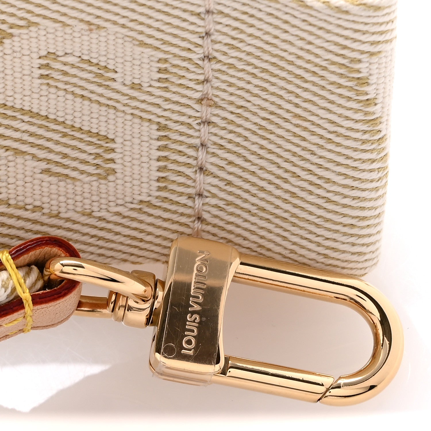 Louis Vuitton Nylon Coussin Shoulder Strap Beige 5 of 5