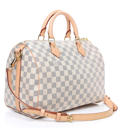 Louis Vuitton Damier Azur Speedy Bandouliere 30 2 of 9