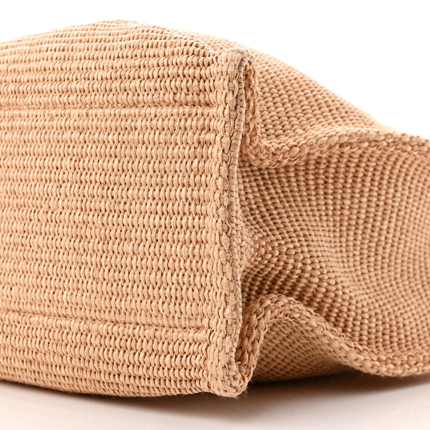 Raffia Large G Shopping Tote Natural